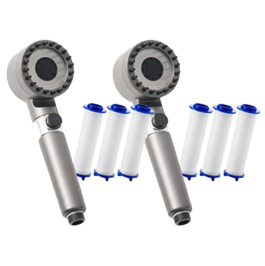 x2 Cabezales + x2 Pack de 3 Filtros